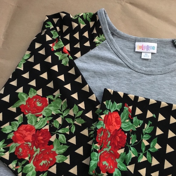 🌹 NWT LuLaRoe Randy Tee - XL - Picture 2 of 7